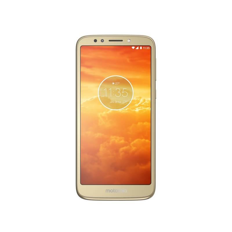 Mobilní telefon Motorola E5 Play Dual SIM zlatý, Mobilní, telefon, Motorola, E5, Play, Dual, SIM, zlatý