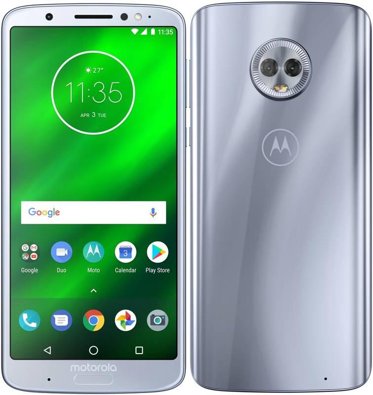 Mobilní telefon Motorola G6 Plus Dual SIM modrý, Mobilní, telefon, Motorola, G6, Plus, Dual, SIM, modrý