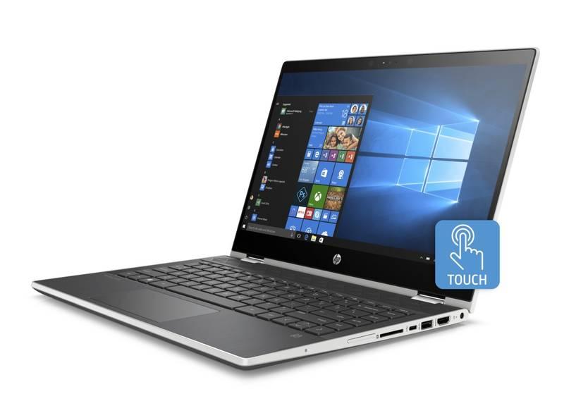 Notebook HP Pavilion x360 14-cd0000nc stříbrný