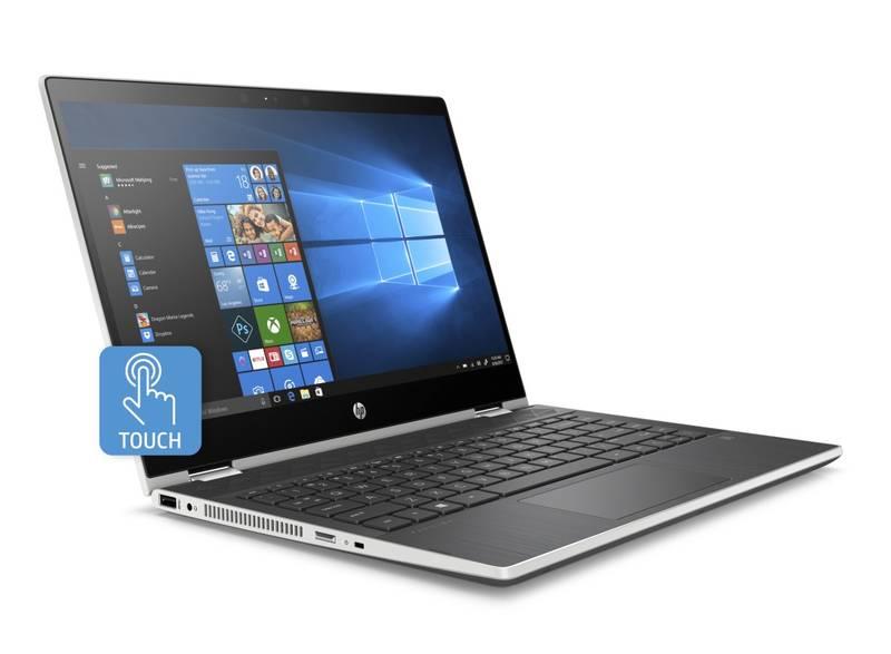 Notebook HP Pavilion x360 14-cd0000nc stříbrný