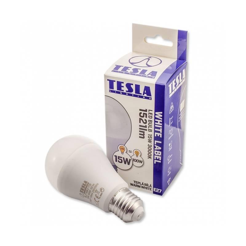 Žárovka LED Tesla klasik, 15W, E27, teplá bílá, Žárovka, LED, Tesla, klasik, 15W, E27, teplá, bílá