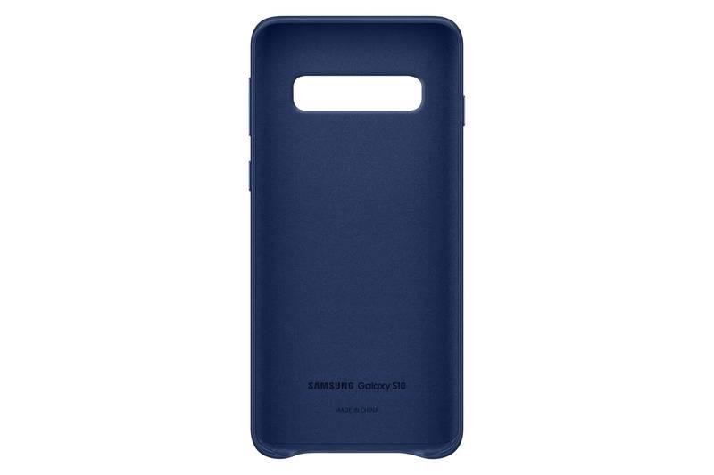 Kryt na mobil Samsung Leather Cover pro Galaxy S10 - navy, Kryt, na, mobil, Samsung, Leather, Cover, pro, Galaxy, S10, navy