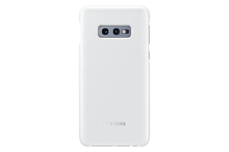 Kryt na mobil Samsung LED pro Galaxy S10e bílý