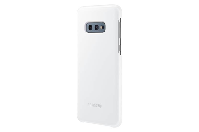 Kryt na mobil Samsung LED pro Galaxy S10e bílý