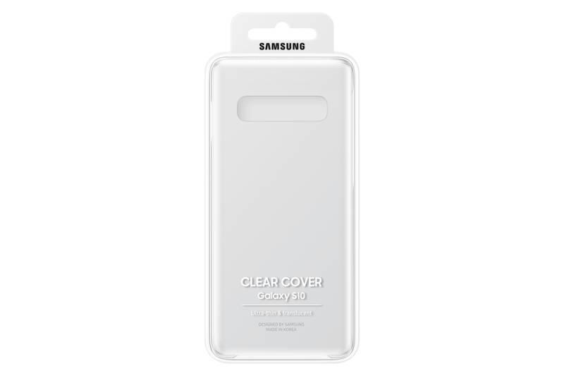 Kryt na mobil Samsung pro Galaxy S10 průhledný