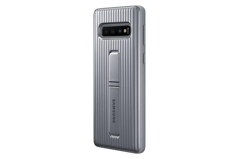 Kryt na mobil Samsung Protective Cover pro Galaxy S10 stříbrný