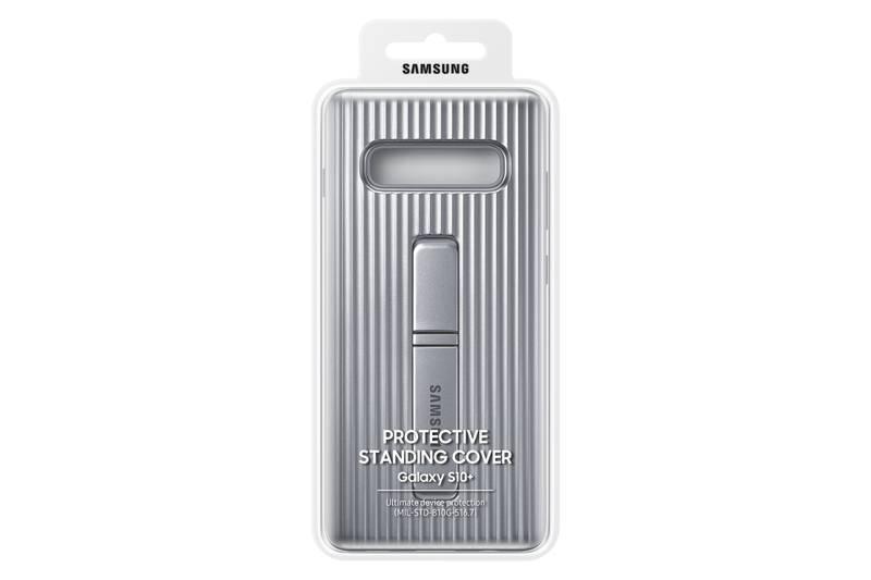 Kryt na mobil Samsung Protective Cover pro Galaxy S10 stříbrný, Kryt, na, mobil, Samsung, Protective, Cover, pro, Galaxy, S10, stříbrný