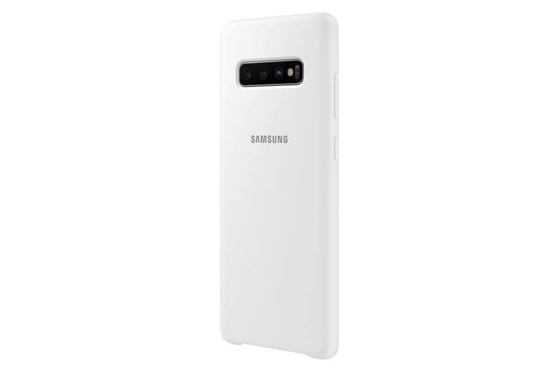 Kryt na mobil Samsung Silicon Cover pro Galaxy S10 bílý, Kryt, na, mobil, Samsung, Silicon, Cover, pro, Galaxy, S10, bílý