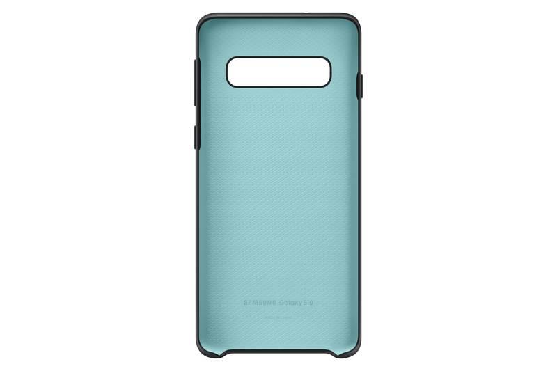 Kryt na mobil Samsung Silicon Cover pro Galaxy S10 černý