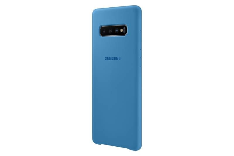 Kryt na mobil Samsung Silicon Cover pro Galaxy S10 modrý, Kryt, na, mobil, Samsung, Silicon, Cover, pro, Galaxy, S10, modrý