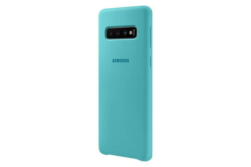 Kryt na mobil Samsung Silicon Cover pro Galaxy S10 zelený, Kryt, na, mobil, Samsung, Silicon, Cover, pro, Galaxy, S10, zelený