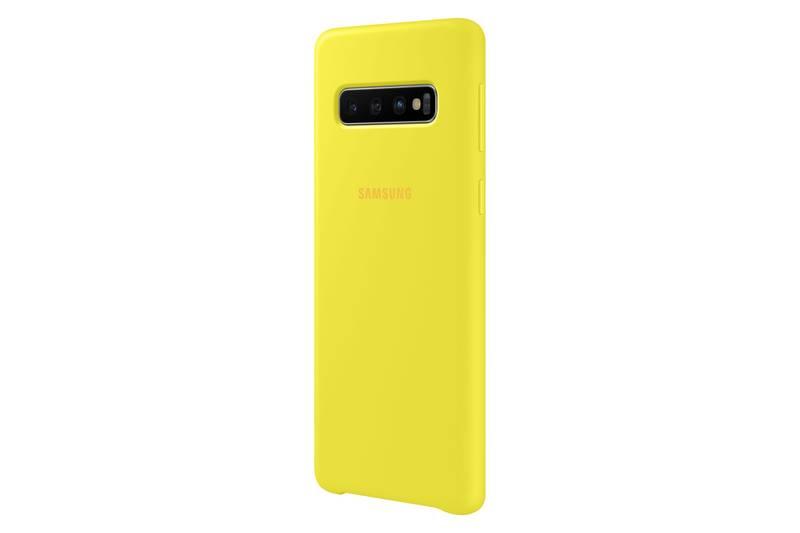 Kryt na mobil Samsung Silicon Cover pro Galaxy S10 žlutý, Kryt, na, mobil, Samsung, Silicon, Cover, pro, Galaxy, S10, žlutý