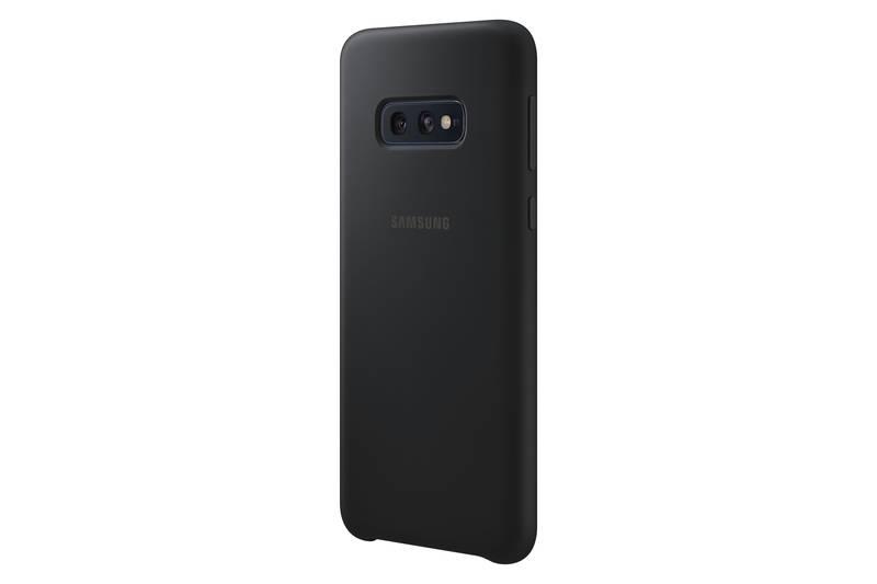 Kryt na mobil Samsung Silicon Cover pro Galaxy S10e černý