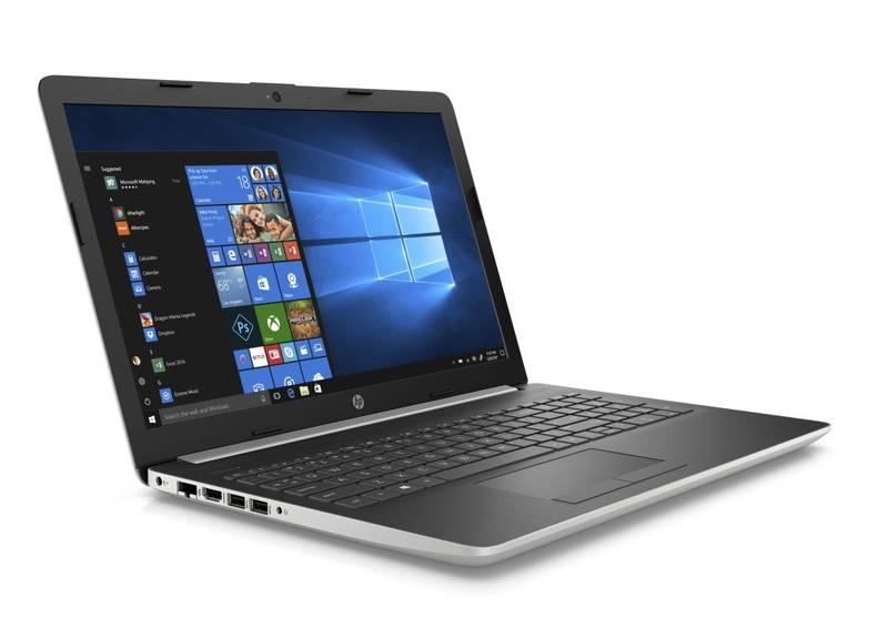 Notebook HP 15-da1007nc stříbrný šedý