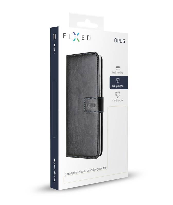 Pouzdro na mobil flipové FIXED Opus pro Honor 10 Lite černé