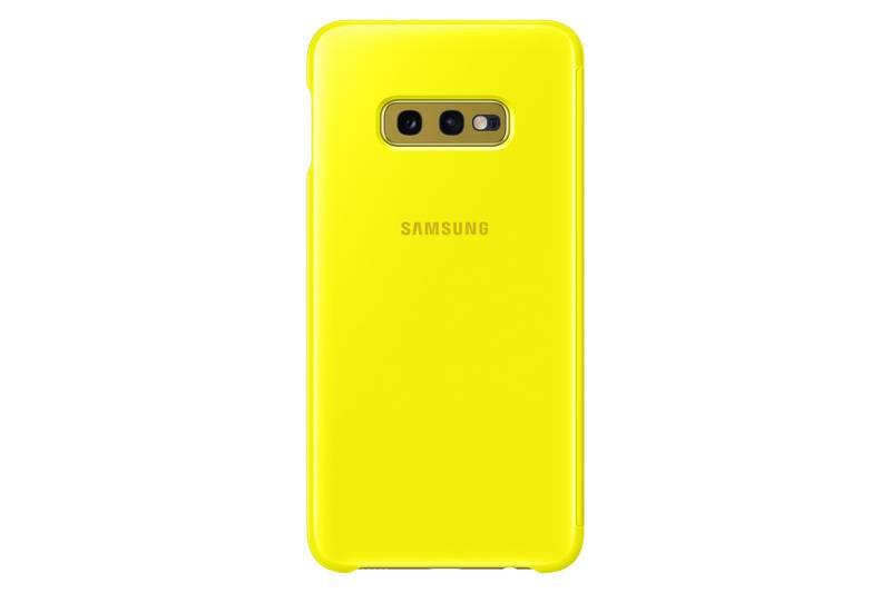 Pouzdro na mobil flipové Samsung Clear View pro Galaxy S10e žluté, Pouzdro, na, mobil, flipové, Samsung, Clear, View, pro, Galaxy, S10e, žluté
