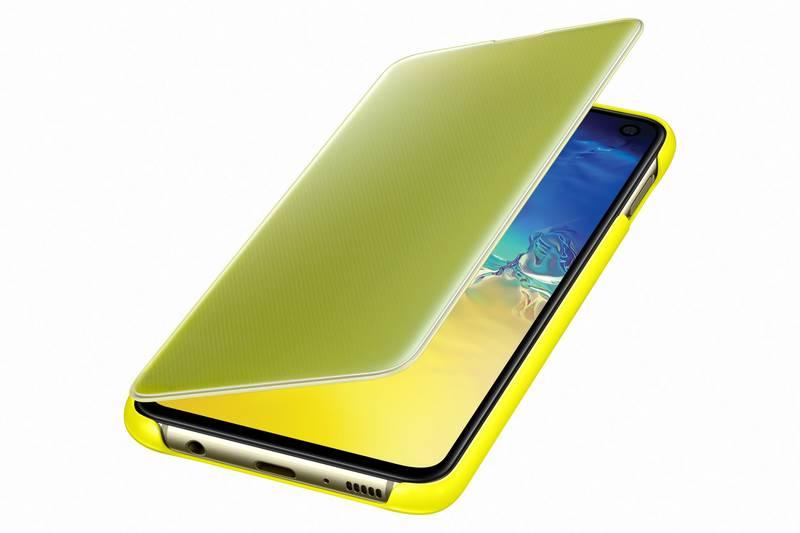 Pouzdro na mobil flipové Samsung Clear View pro Galaxy S10e žluté, Pouzdro, na, mobil, flipové, Samsung, Clear, View, pro, Galaxy, S10e, žluté