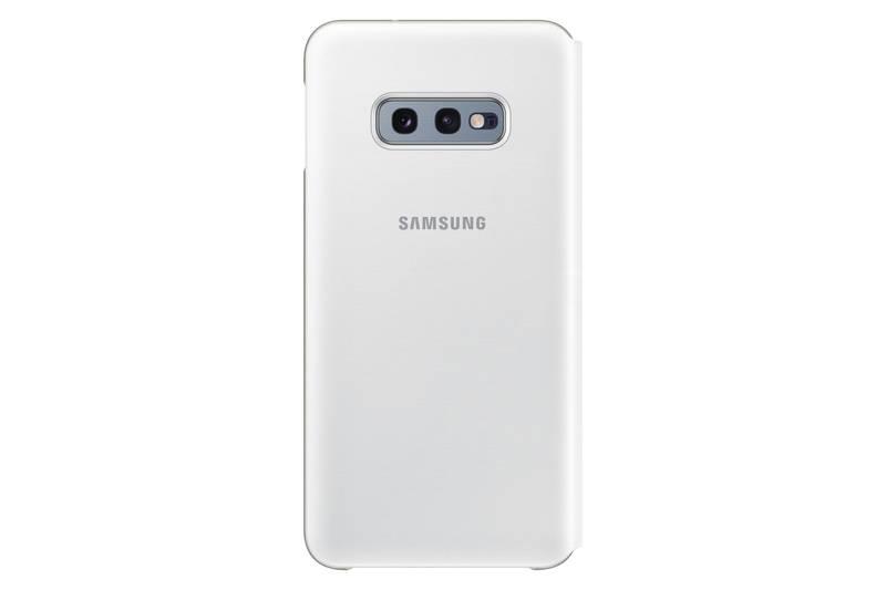 Pouzdro na mobil flipové Samsung LED View pro Galaxy S10e bílé