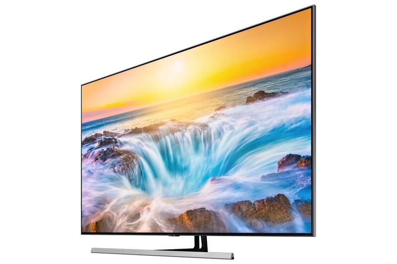 Televize Samsung QE55Q85RA stříbrná, Televize, Samsung, QE55Q85RA, stříbrná