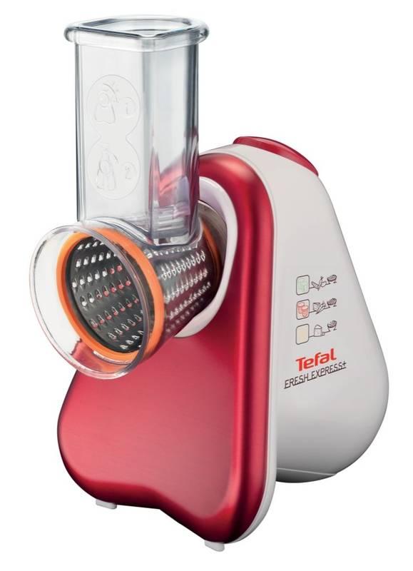 Elektrický strouhač Tefal FreshExpress MB756G31 bílý červený, Elektrický, strouhač, Tefal, FreshExpress, MB756G31, bílý, červený