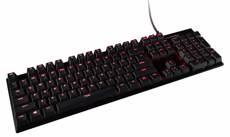 Klávesnice HyperX Alloy FPS Mechanical, MX Red, US černá