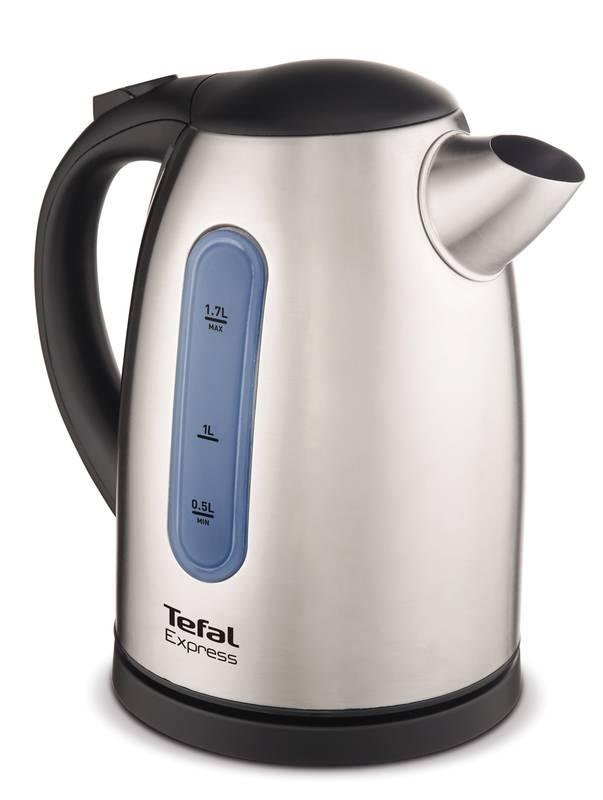 Rychlovarná konvice Tefal Express II Inox KI170D40 černá nerez