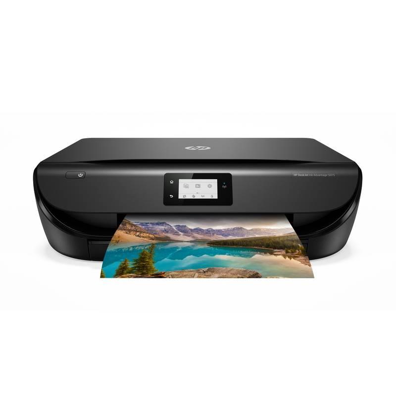 Tiskárna multifunkční HP DeskJet Ink Advantage 5075 černá, Tiskárna, multifunkční, HP, DeskJet, Ink, Advantage, 5075, černá