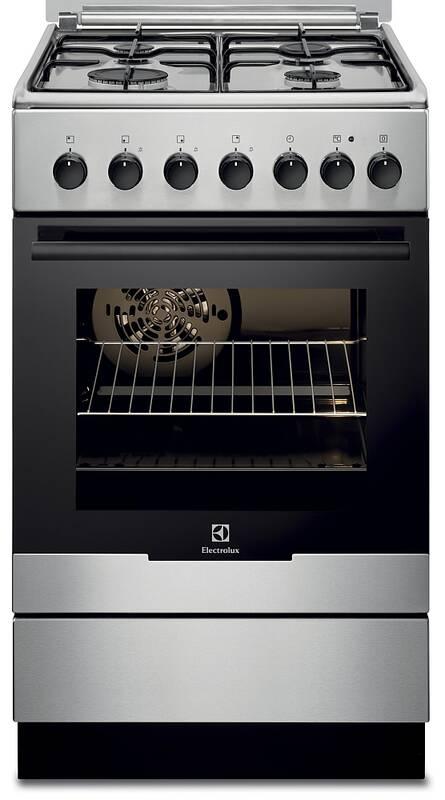 Kombinovaný sporák Electrolux EKK51350OX nerez