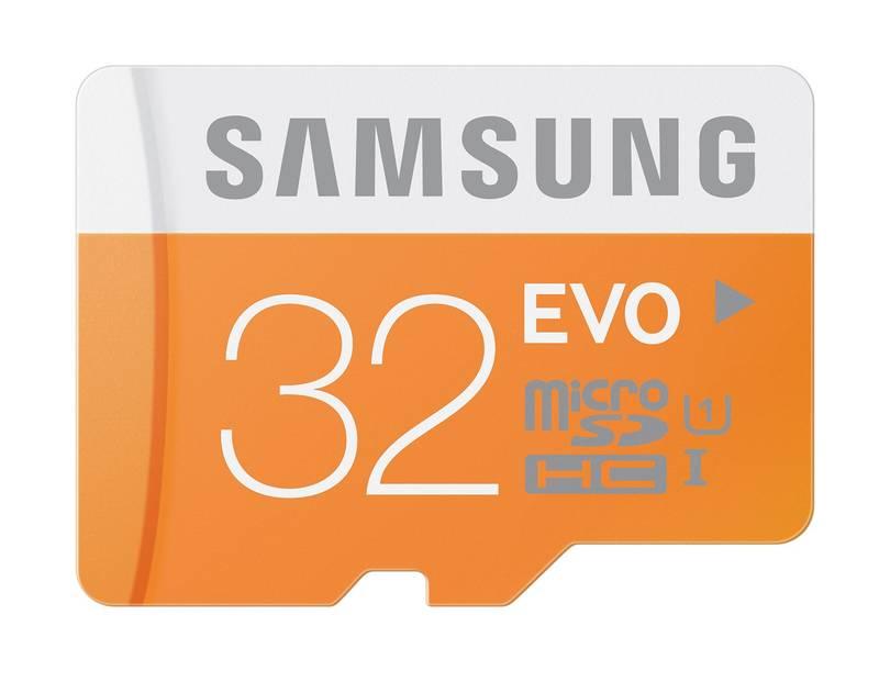 Paměťová karta Samsung Micro SDHC EVO 32GB UHS-I U1 adapter, Paměťová, karta, Samsung, Micro, SDHC, EVO, 32GB, UHS-I, U1, adapter