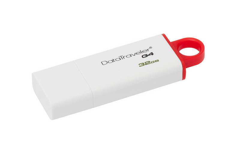 USB Flash Kingston DataTraveler G4 32GB červený