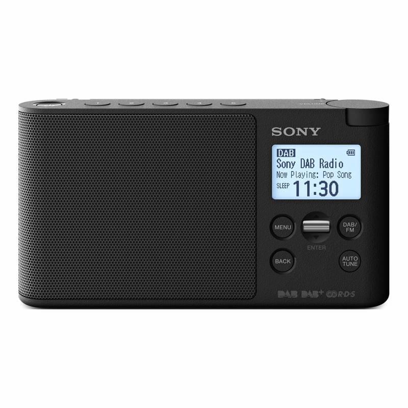 Radiopřijímač s DAB Sony XDR-S41DB černý