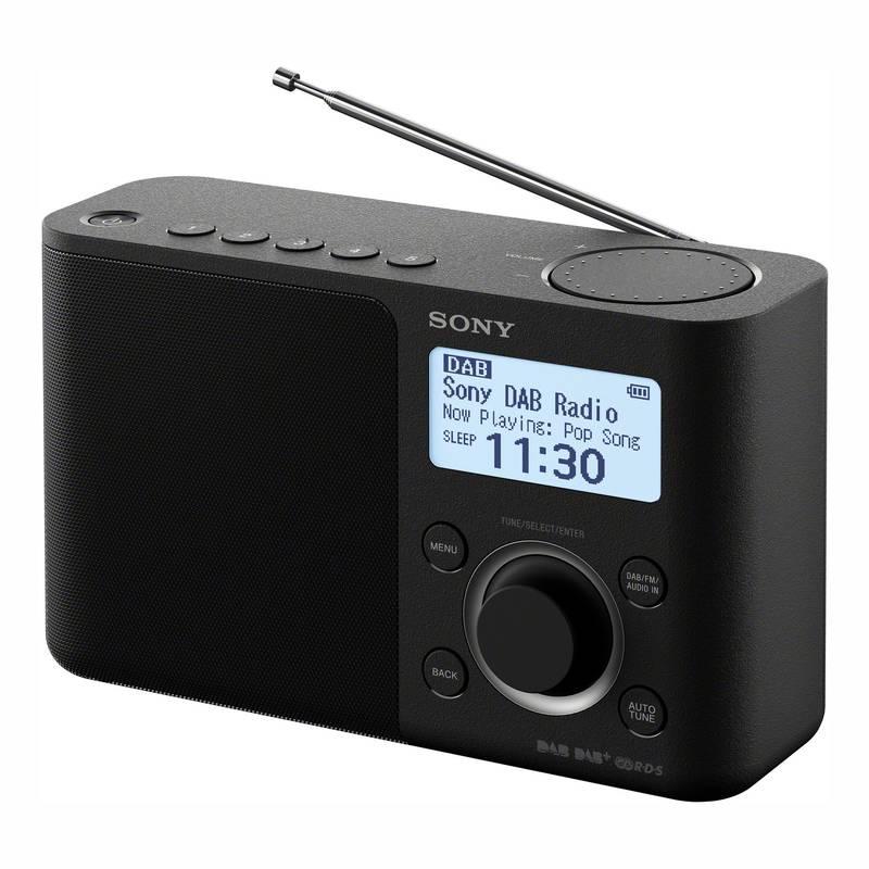 Radiopřijímač s DAB Sony XDR-S61DB černý