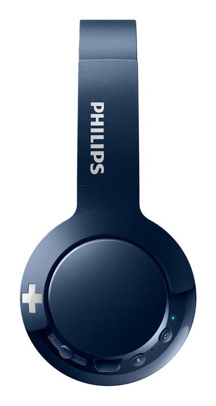 Sluchátka Philips SHB3075BL modrá, Sluchátka, Philips, SHB3075BL, modrá