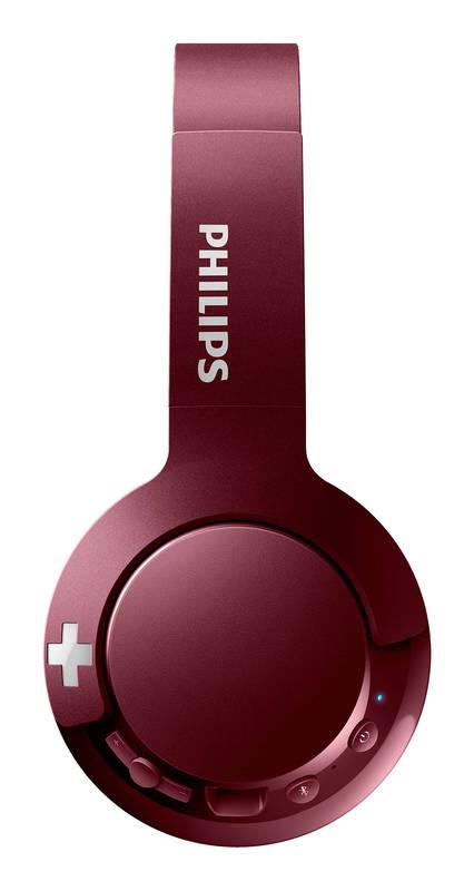 Sluchátka Philips SHB3075RD červená