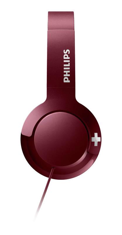 Sluchátka Philips SHL3075RD červená, Sluchátka, Philips, SHL3075RD, červená