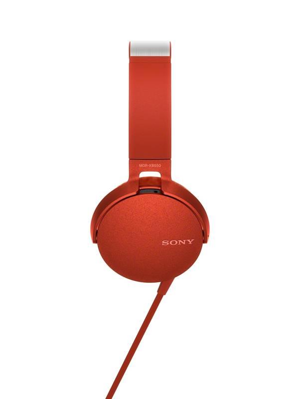 Sluchátka Sony MDR-XB550AP Extra Bass™ červená, Sluchátka, Sony, MDR-XB550AP, Extra, Bass™, červená