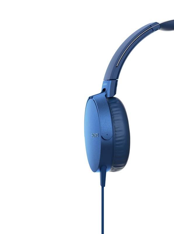Sluchátka Sony MDR-XB550AP Extra Bass™ modrá, Sluchátka, Sony, MDR-XB550AP, Extra, Bass™, modrá