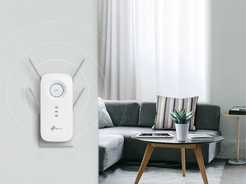 WiFi extender TP-Link RE650 AC2600 IP TV na 1 měsíc ZDARMA bílý