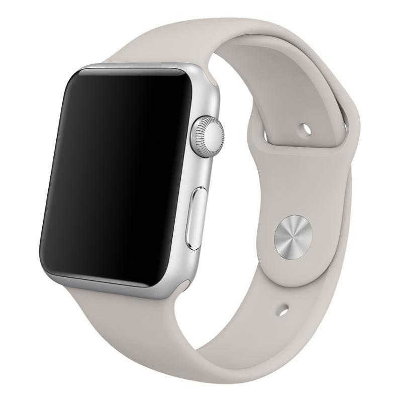 Řemínek Apple Watch 42 mm sportovní - kamenně šedý, Řemínek, Apple, Watch, 42, mm, sportovní, kamenně, šedý