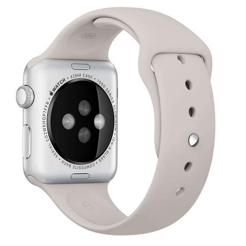 Řemínek Apple Watch 42 mm sportovní - kamenně šedý
