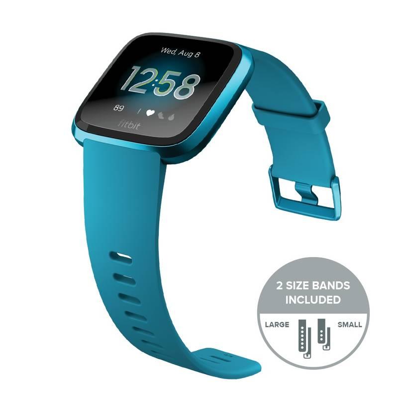 Chytré hodinky Fitbit Versa Lite - Marina Blue Band Marina Blue Case