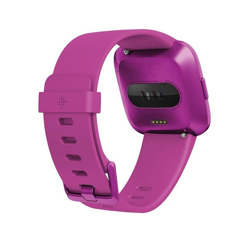 Chytré hodinky Fitbit Versa Lite - Mulberry Case Mulberry Band