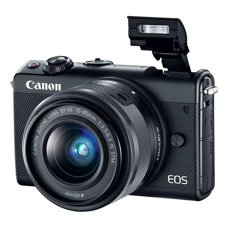 Digitální fotoaparát Canon EOS M100 M 15-45 IS STM IRISTA černý