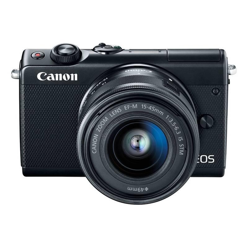 Digitální fotoaparát Canon EOS M100 M 15-45 IS STM IRISTA černý, Digitální, fotoaparát, Canon, EOS, M100, M, 15-45, IS, STM, IRISTA, černý