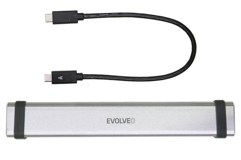 Dokovací stanice Evolveo USB-C MultiPort 1, 10Gbs