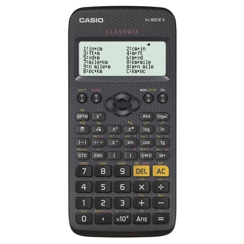 Kalkulačka Casio ClassWiz FX 82 CE X černá, Kalkulačka, Casio, ClassWiz, FX, 82, CE, X, černá