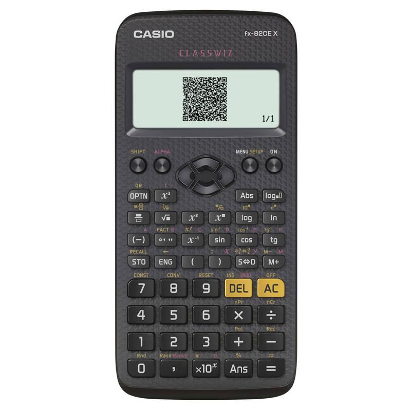 Kalkulačka Casio ClassWiz FX 82 CE X černá, Kalkulačka, Casio, ClassWiz, FX, 82, CE, X, černá