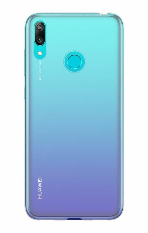 Kryt na mobil Huawei Y7 2019 průhledný, Kryt, na, mobil, Huawei, Y7, 2019, průhledný