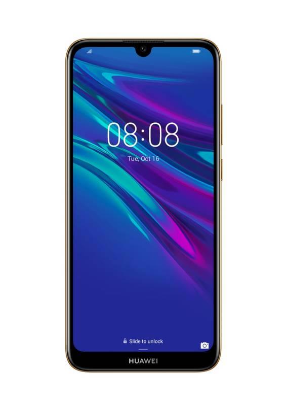 Mobilní telefon Huawei Y6 2019 hnědý, Mobilní, telefon, Huawei, Y6, 2019, hnědý