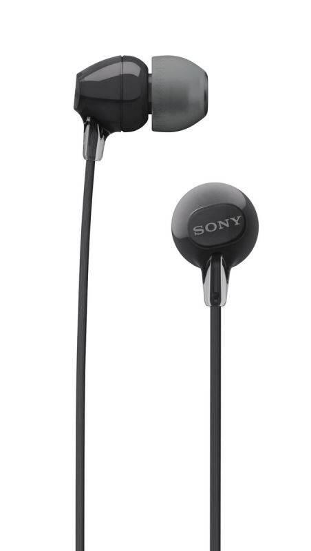 Sluchátka Sony WI-C300B černá, Sluchátka, Sony, WI-C300B, černá